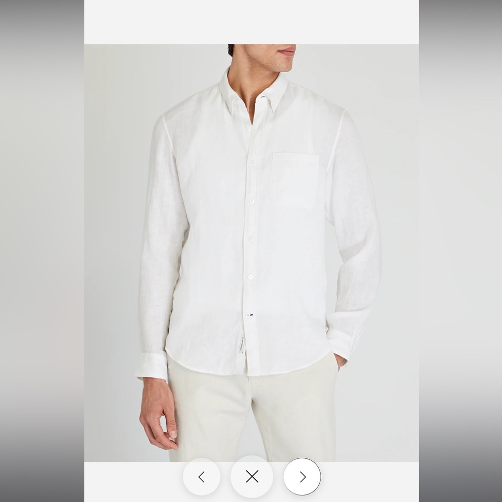 Men's Classic White Shirt
